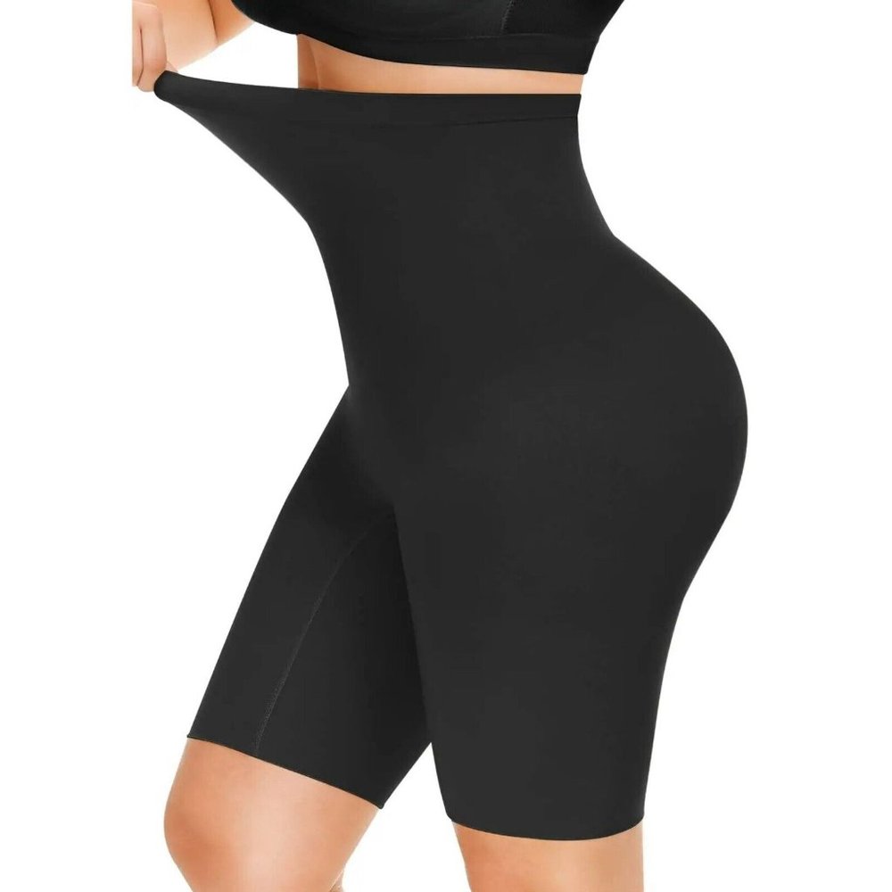 Women's Seamless High Waisted Tummy Control Thigh Slimmer Shapewear